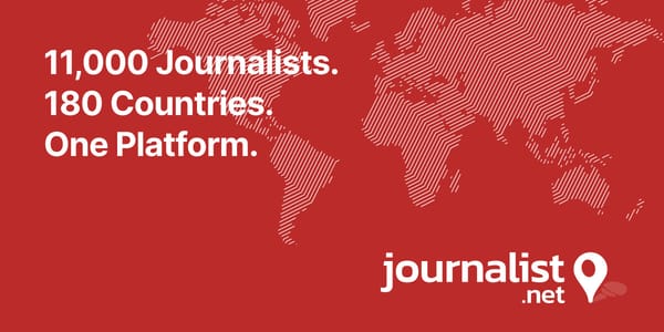 11,000 journalists, 180 countries, one platform